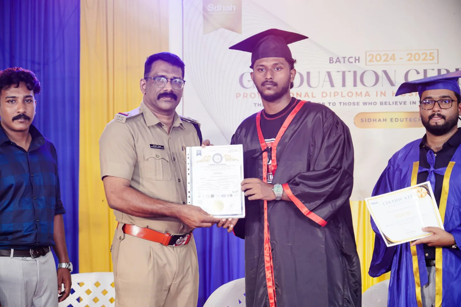 Sidhah Professional Diploma in Hospital Administration graduation ceremony, batch 2024 – 2025